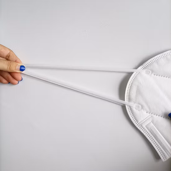 Masque respiratoire non médical jetable standard CE Masque anti-poussière Sécurité du travail Masque facial KN95 Masque facial KN95 Bouche Mascarilla Noir