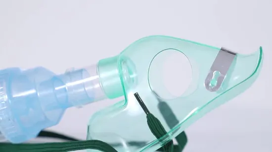 Medical Surgical Disposable Oxygen Reservoir Bag PVC Supplies Bipap Non-Woven 3ply CPAP CPR Breathing Nebulizer KN95 Anesthesia Type Iir Tracheostomy Face Mask