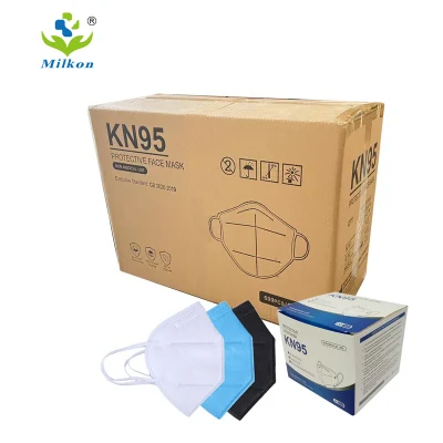 Masque facial jetable chirurgical de protection médicale de la sécurité KN95 4ply N95 Mask